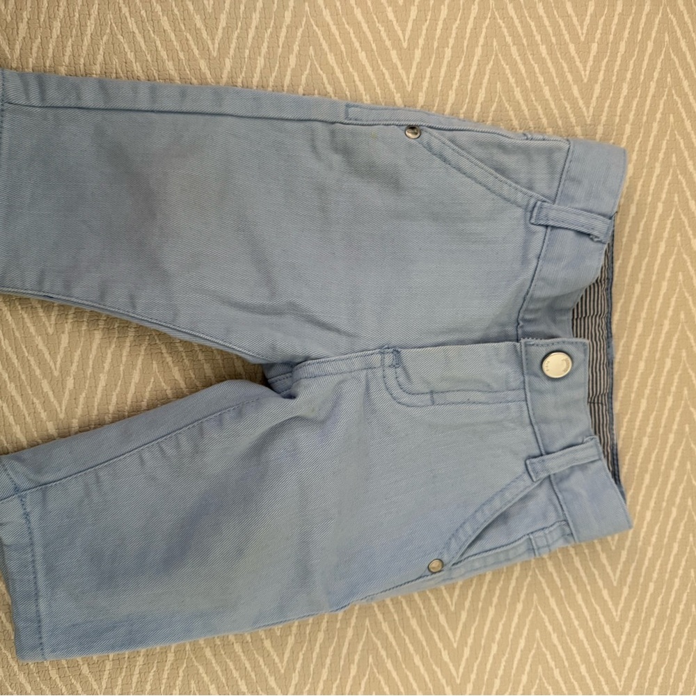 Blue Jacadi jeans 6 months